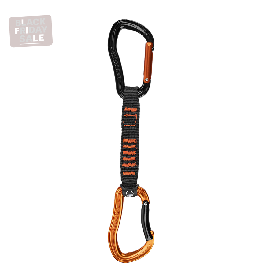 Wild Country Climbing Electron Sport Quickdraw Outdoor Action Orange/Black - Full View