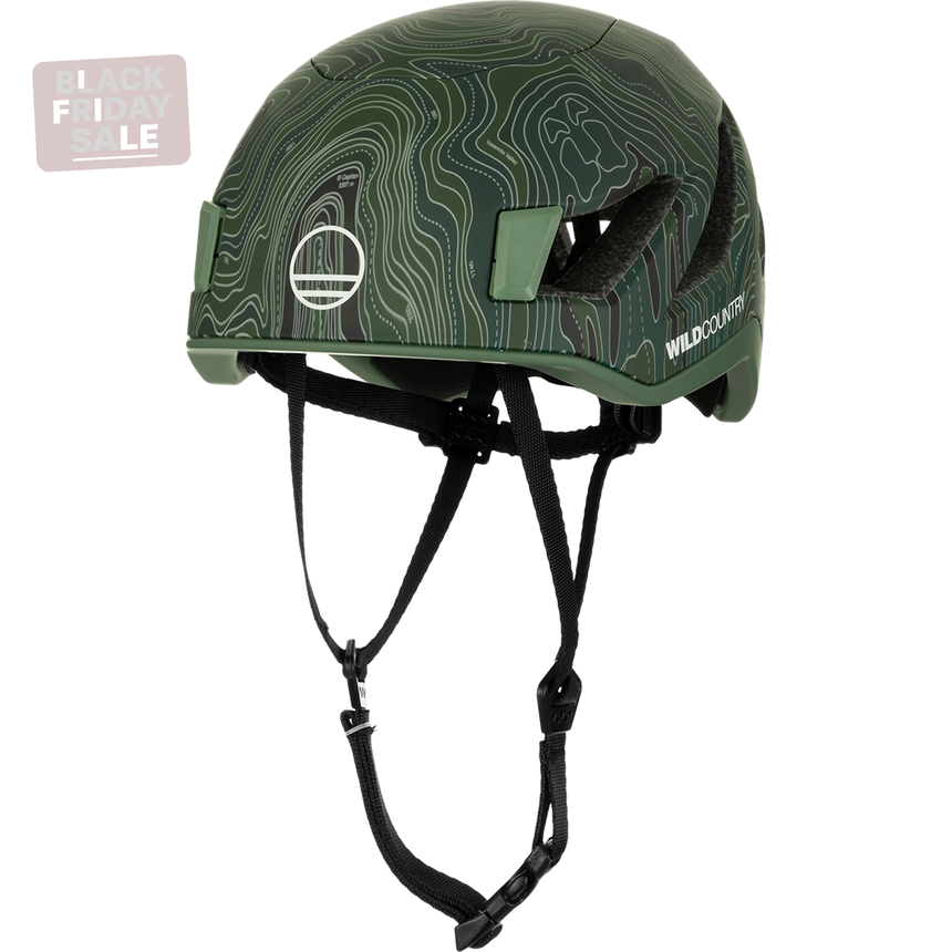 Wild Country Climbing Syncro Helmet Outdoor Action Yosemite - Front Angled