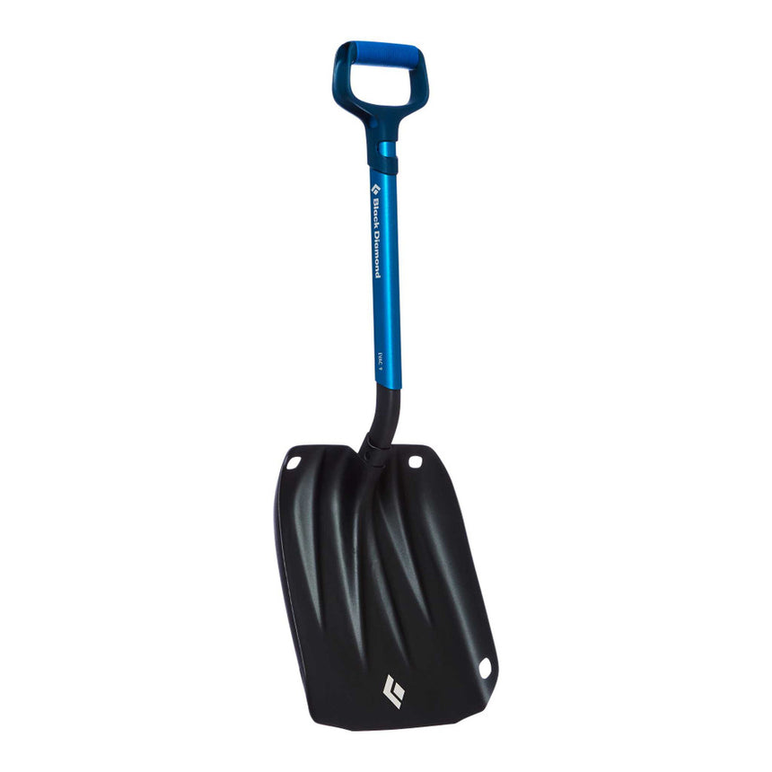 Black Diamond Evac 7 Shovel Outdoor Action Ultra Blue- Front
