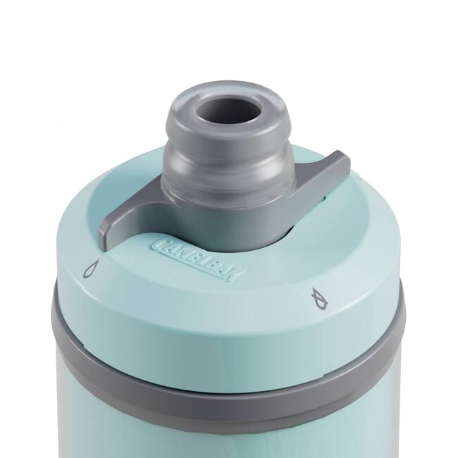 CamelBak Podium Chill™ 24oz Bike Bottle Outdoor Action Crystal Blue-Jet Valve™ self-sealing silicone