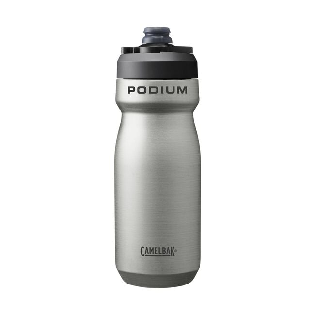 CamelBak Podium® Steel 18oz Bike Bottle Outdoor Action Stainless - Front