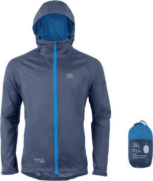 Highlander Stow and Go Packaway Jacket navy