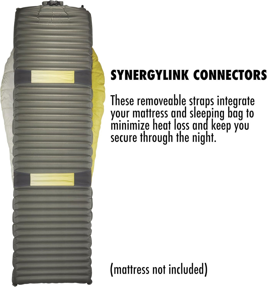 Thermarest Parsec -6C Sleeping Bag Outdoor Action- SynergyLink Connectors