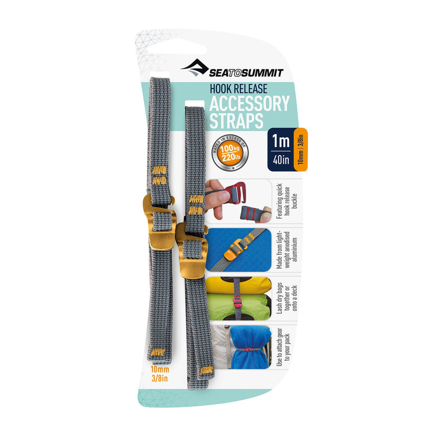 Sea To SummitSea to Summit Accessory Straps with Hook ReleaseOutdoor Action