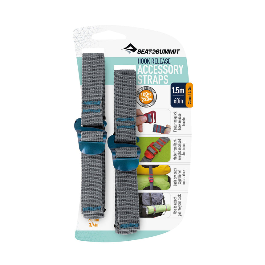 Sea To SummitSea to Summit Accessory Straps with Hook ReleaseOutdoor Action