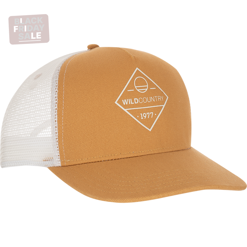 Wild Country Climbing Flow Cap Outdoor Action Desert Gold/7040 - Front Angled