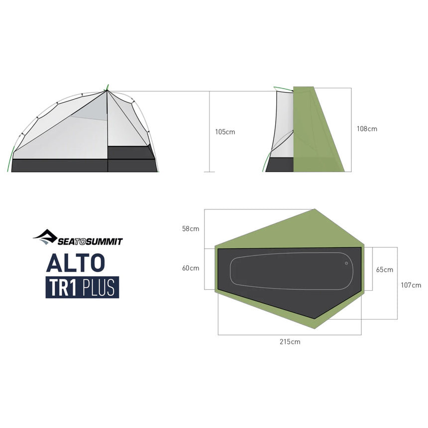 Sea To SummitSea to Summit Alto Plus Ultralight TentOutdoor Action