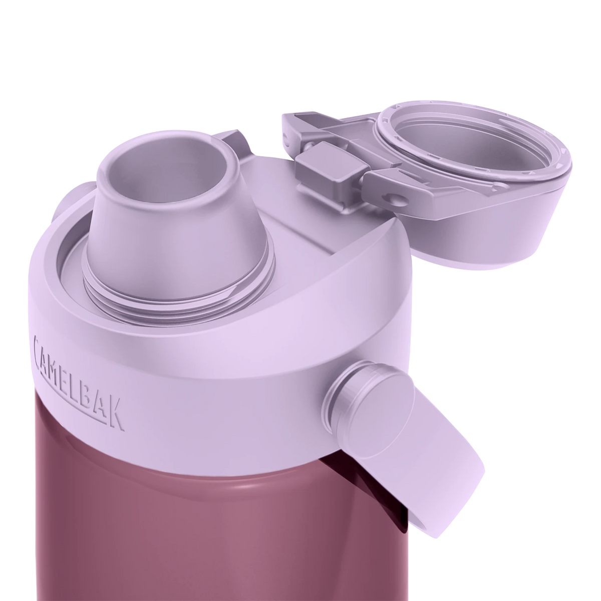 Camelbak Thrive™ Chug 25oz Bottle with Tritan™ Renew Outdoor Action Pump Sky- Open
