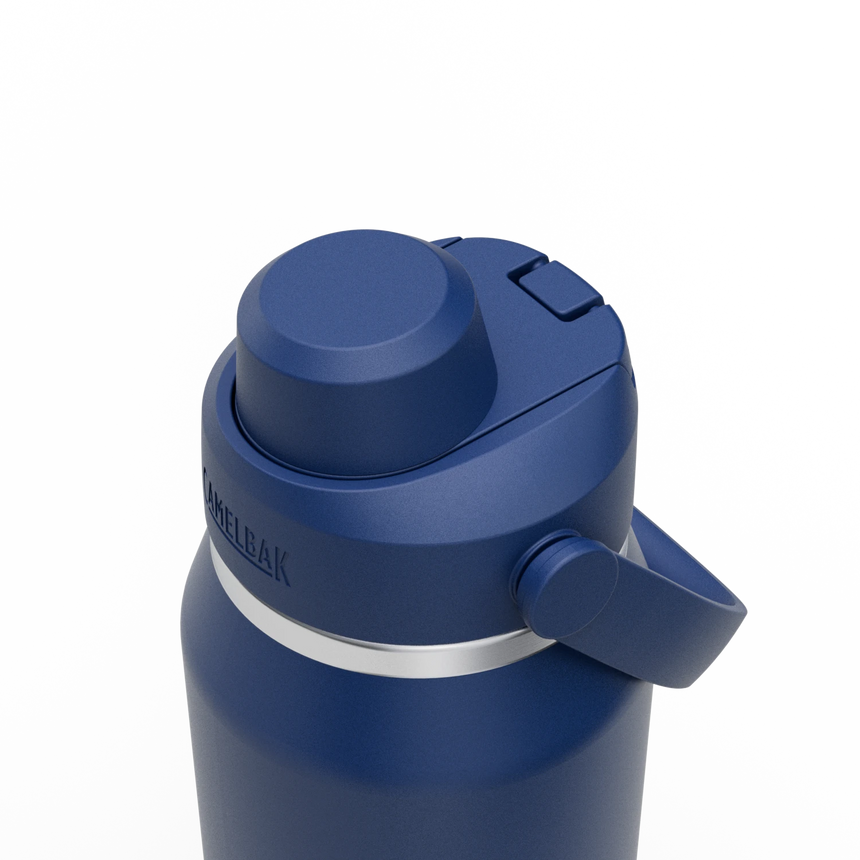 Camelbak Thrive™ Chug 32oz Bottle, Insulated Stainless Steel Outdoor Action Navy- Leak Proof Lid