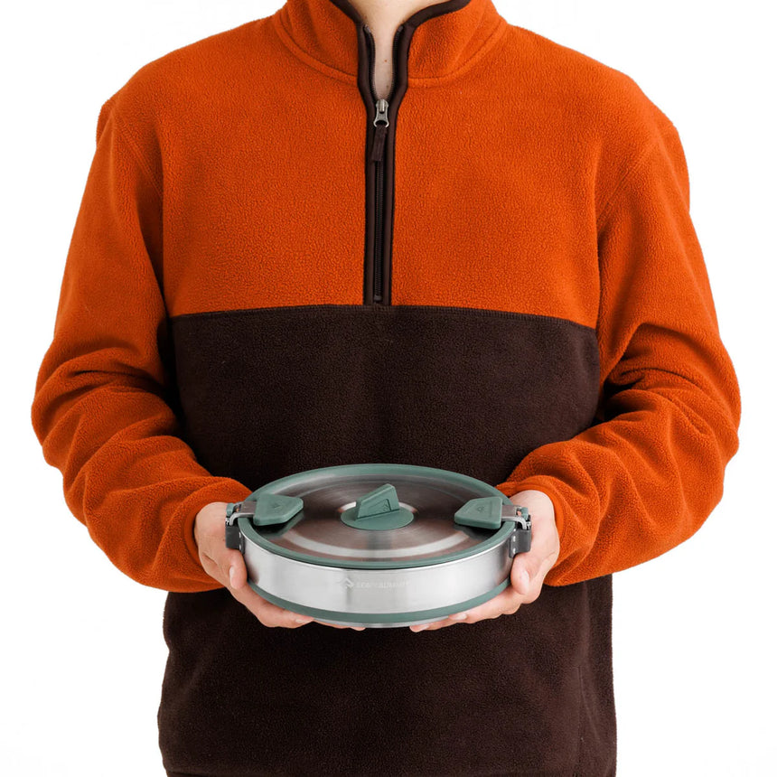 Sea to Summit Detour Stainless Steel Collapsible Pot Outdoor Action