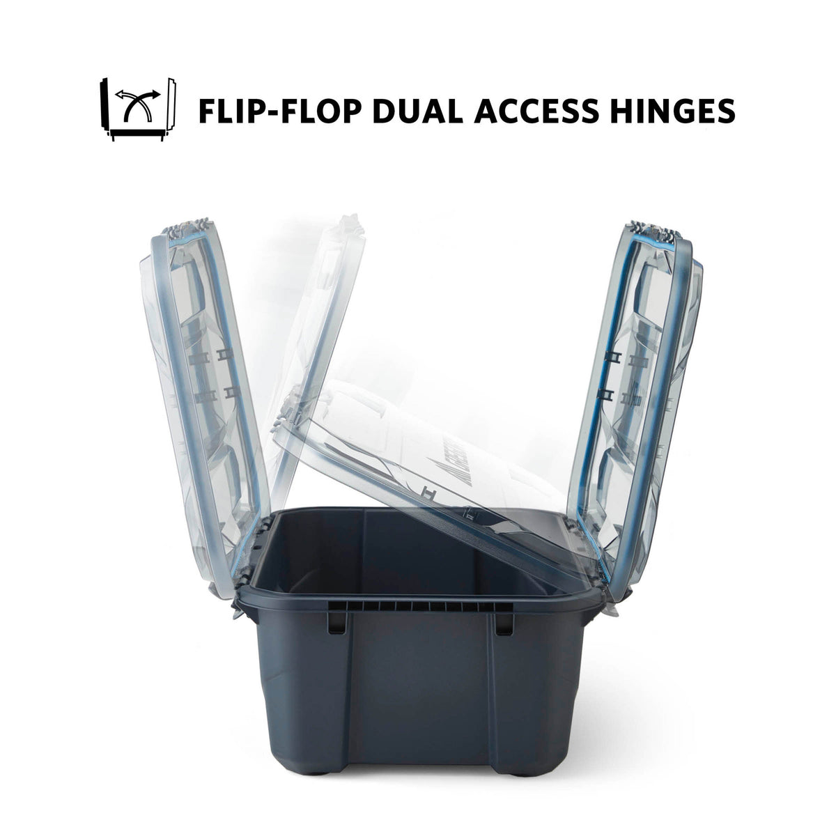 Gregory Alpaca Gear Box 45L - FlipFlop dual access hinge detail