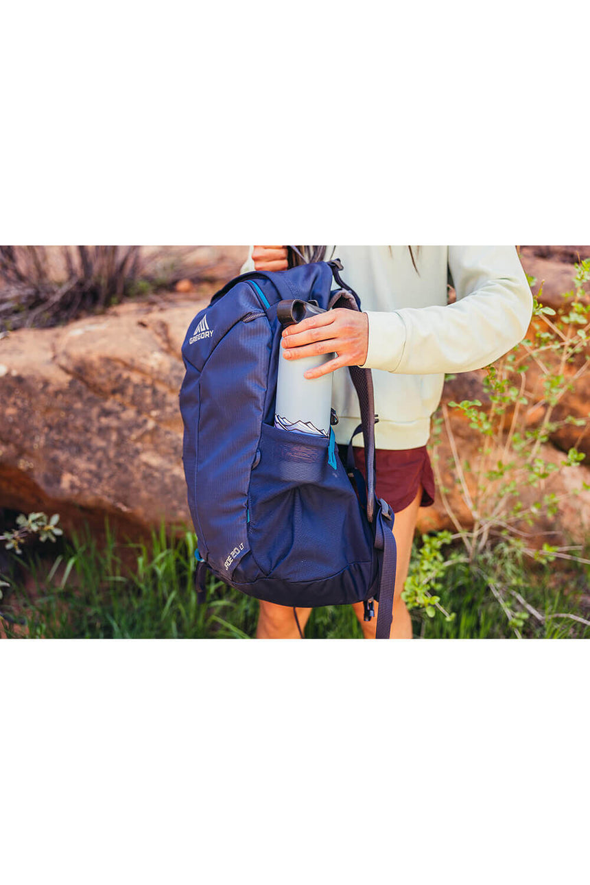 Gregory Jade LT 20L Women's Hiking Backpack in Midnight Navy - Top Pocket Access