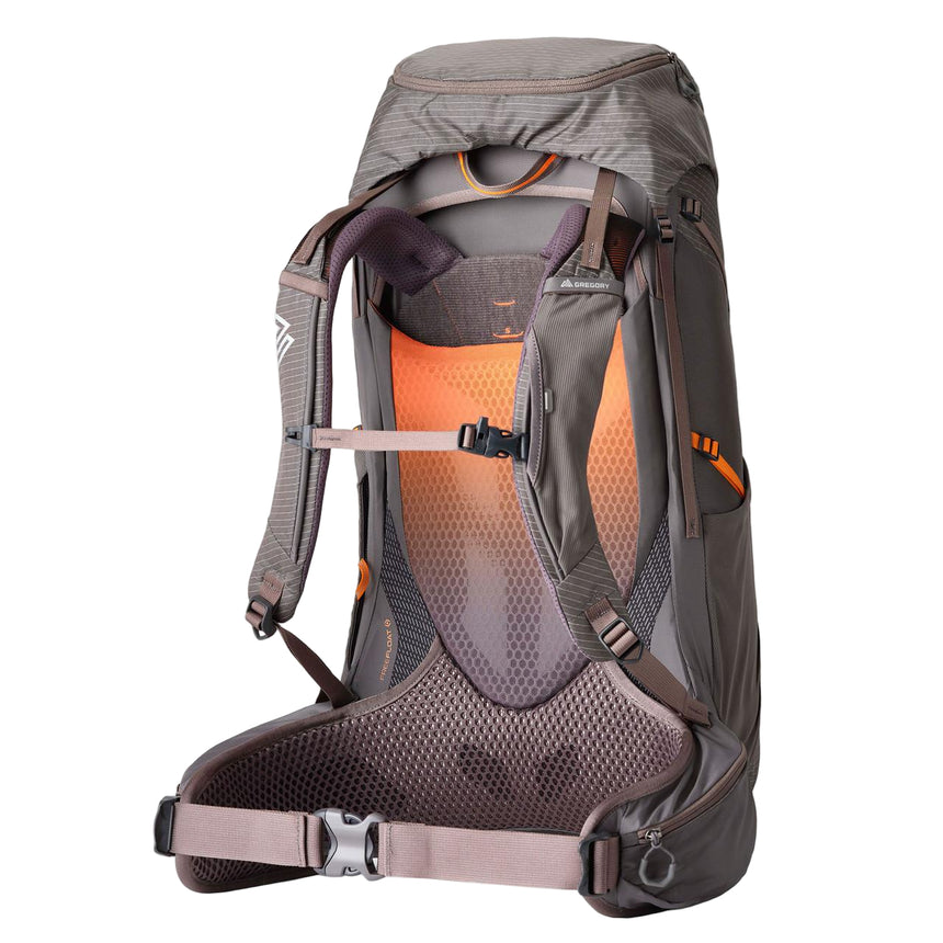 Gregory Maven 38 Hiking Backpack in Grey Melon - Back Angle