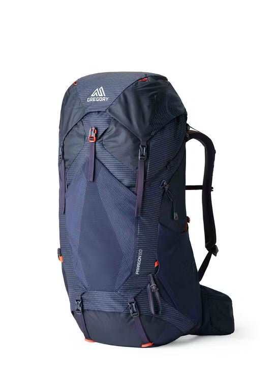 Gregory Paragon 60 Men's Backpacking Pack in Spark Navy - Front