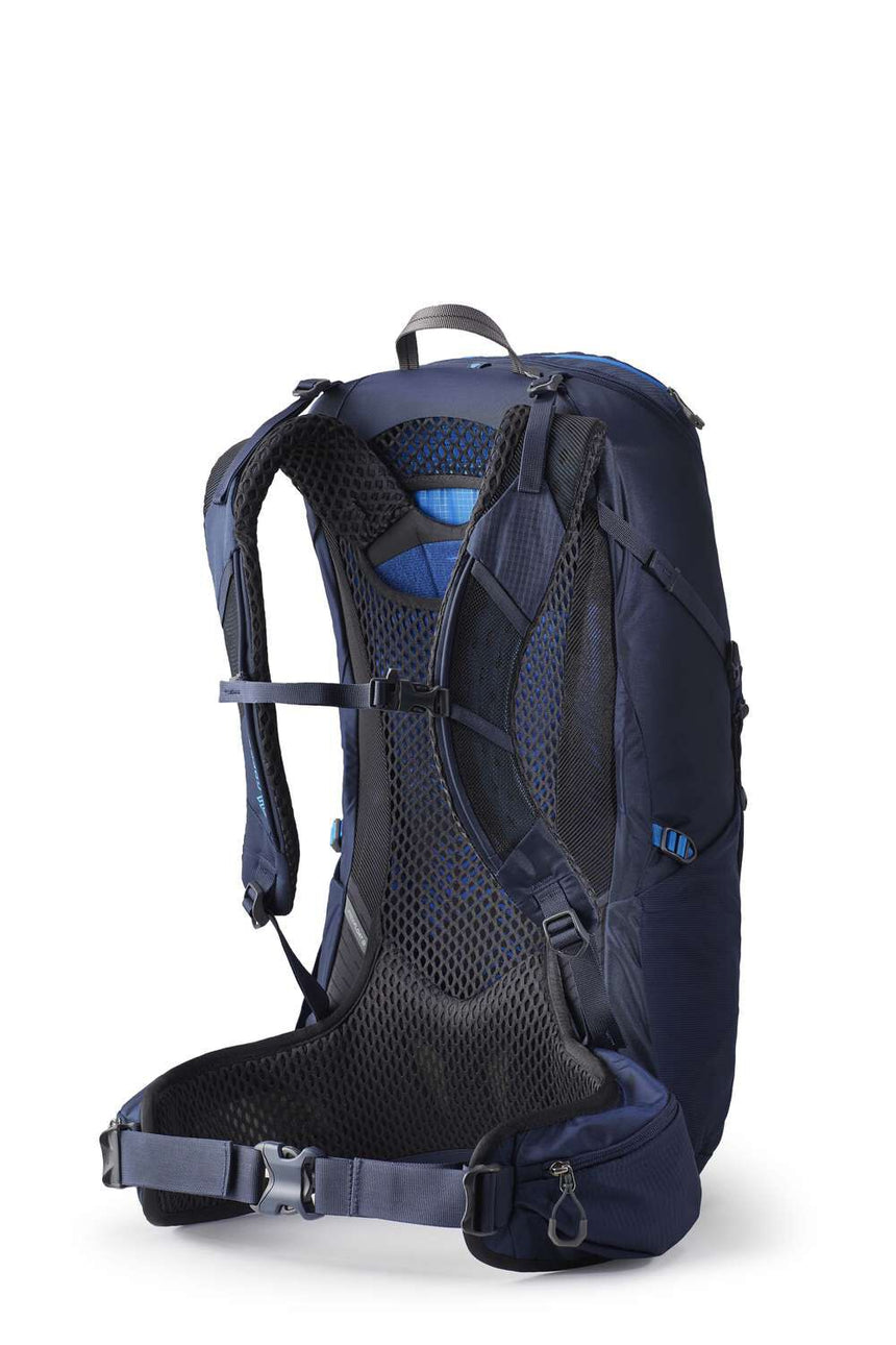 Gregory Zulu 30 Men's Hiking Backpack in Halo Blue - Back