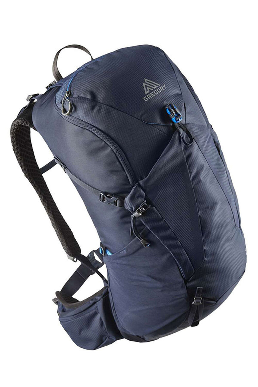 Gregory Zulu 30 Men's Hiking Backpack in Halo Blue - Pocket Detail