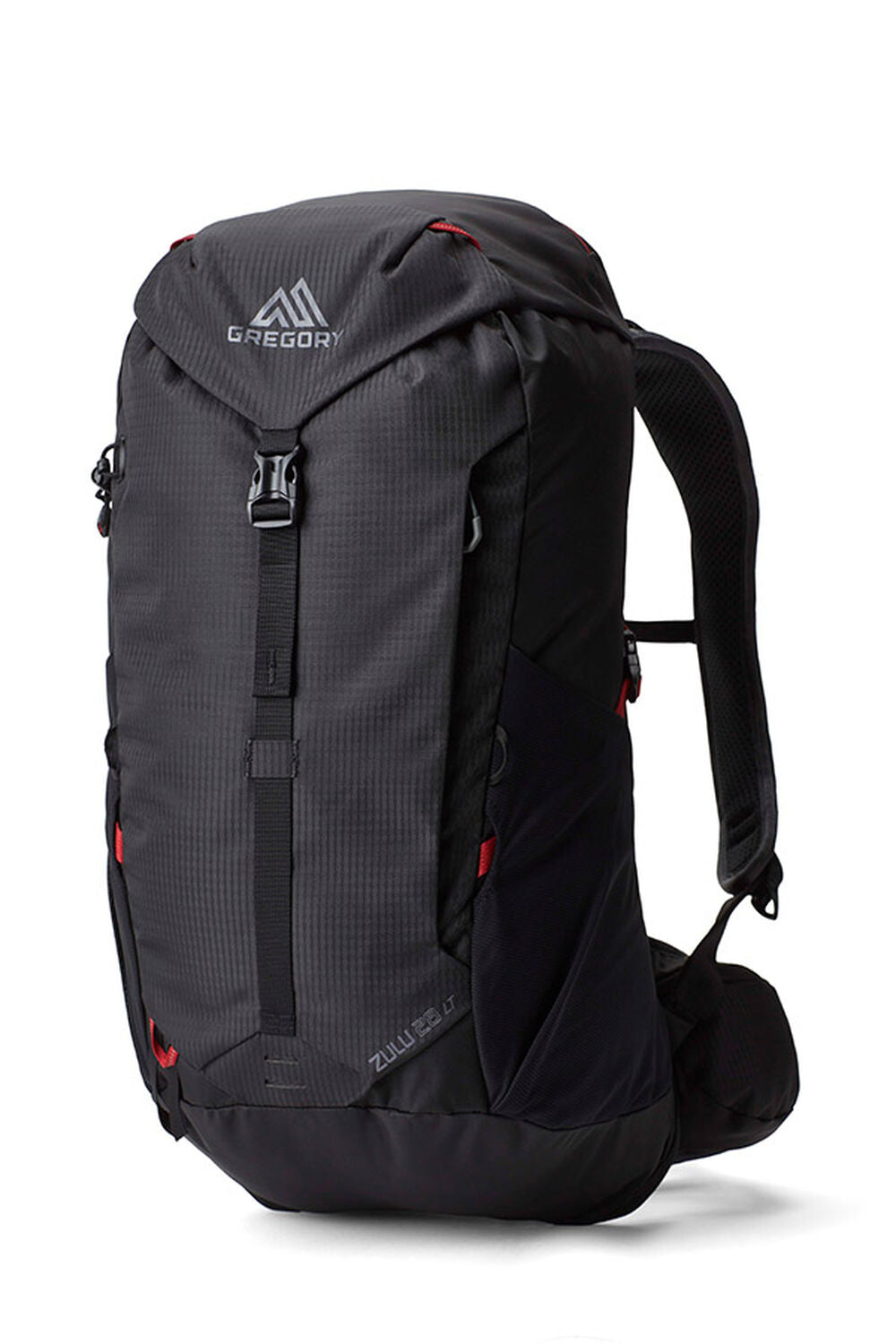 Gregory Zulu LT 28 Men's Hiking Backpack in Volcanic Black - Front