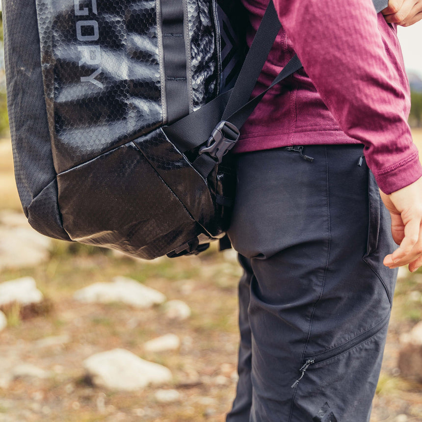 Gregory Alpaca 80L Removable Shoulder Straps - easily detach backpack straps when not needed