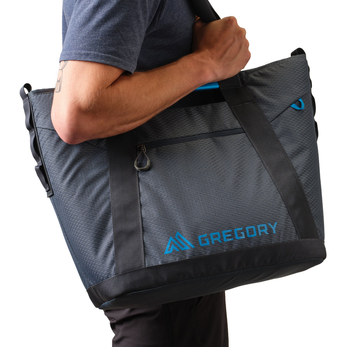Gregory Alpaca Utility Tote 35L Padded Webbing Handles - comfortable over-the-shoulder carry