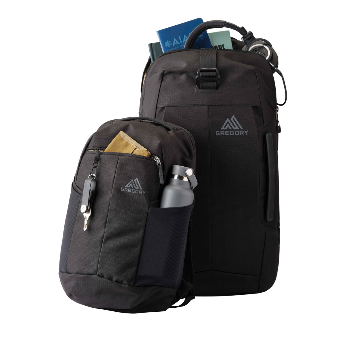 Gregory Border 50 + 15 Quick-Track Pack System - 50L main pack with detachable 15L daypack