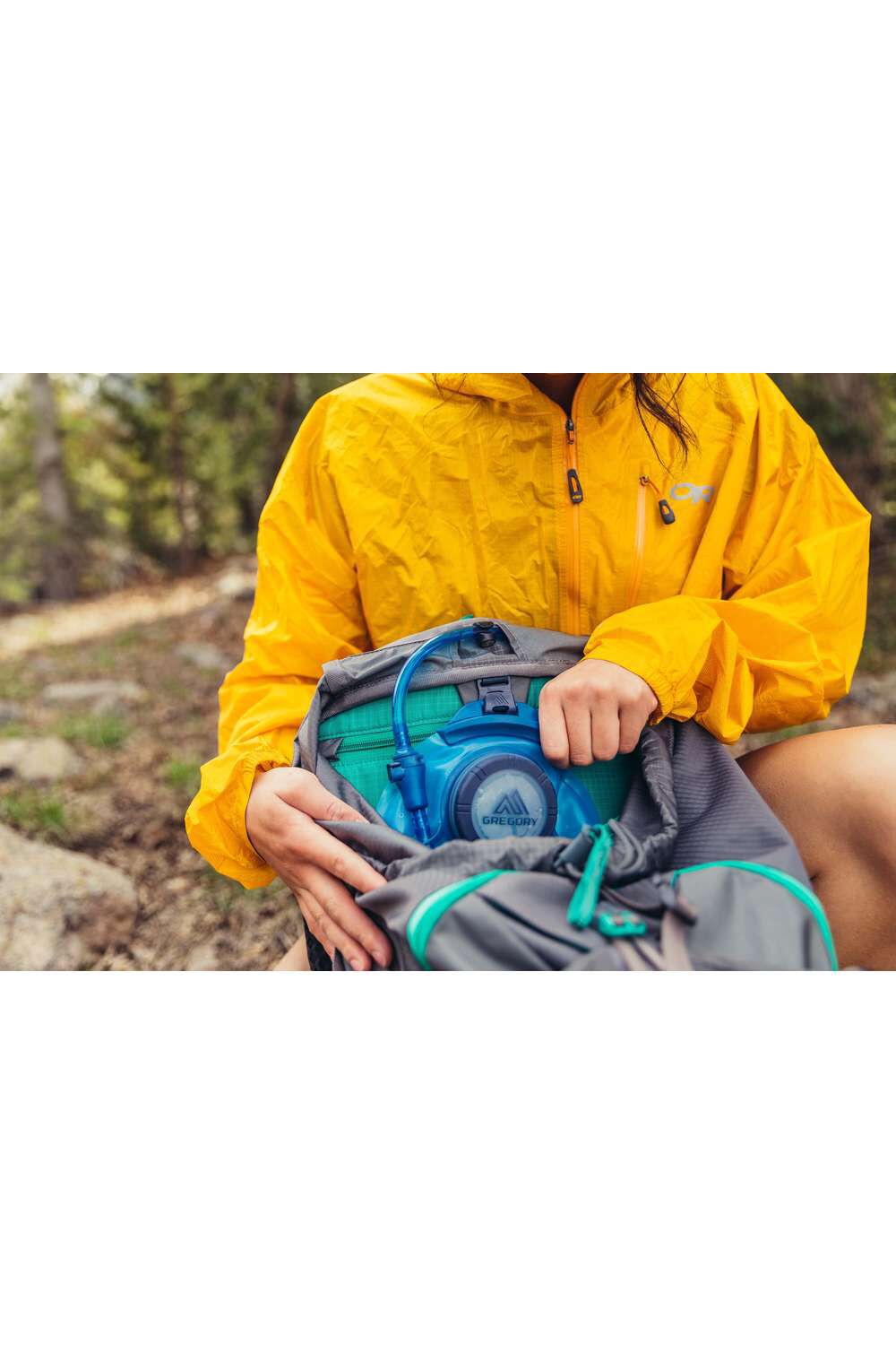 Gregory Jade 53L Internal Hydration Sleeve with SpeedClip - compatible with Gregory 3D Hydro reservoirs