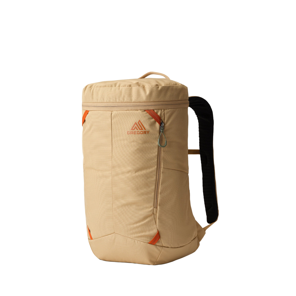 Gregory Rhune 25L Everyday Backpack in Sand Storm - Front View with AirCushion backpanel