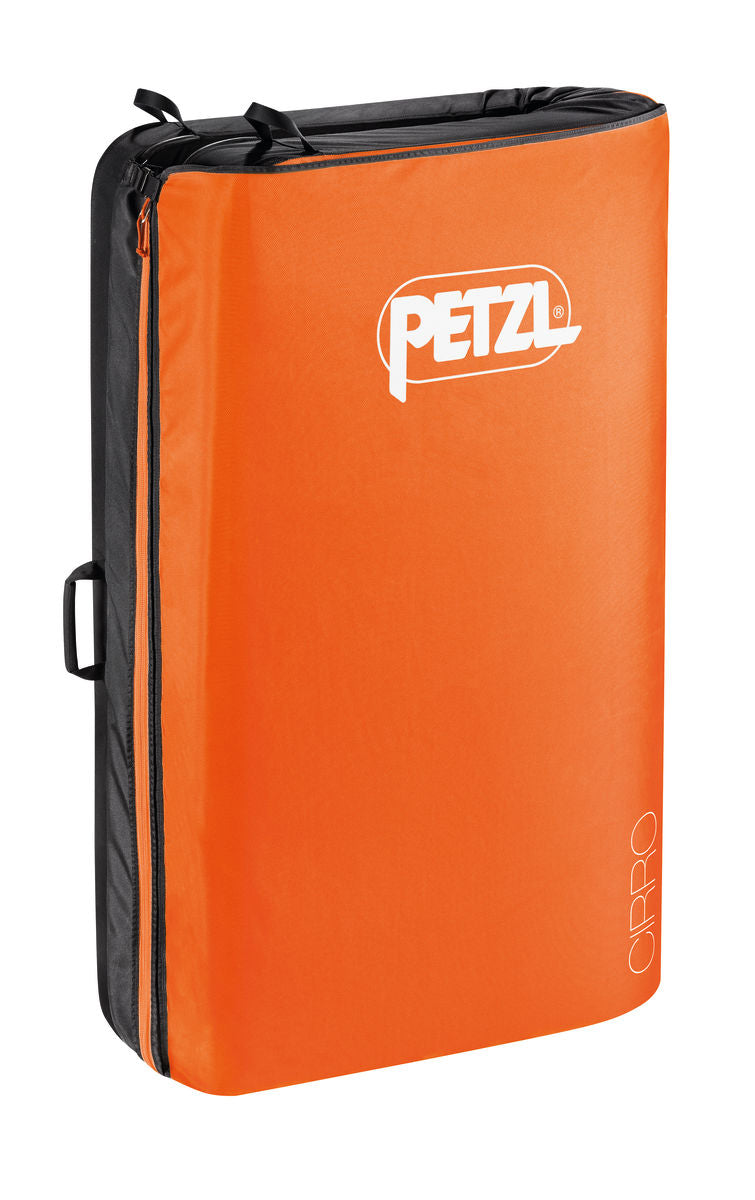 Petzl Cirro Crash Pad Outdoor Action Orange - Cushioned pad for bouldering falls