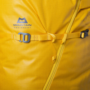 Mountain Equipment Fang 42+ Backpack close up buckle tightened image