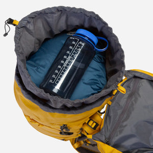 Mountain Equipment Fang 42+ Backpack top close up main storage image