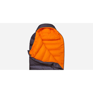 Mountain Equipment Glacier 1000 Sleeping Bag top half open zip image