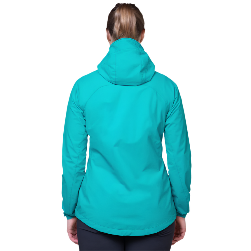 Mountain Equipment Squall Hooded Women's Jacket Outdoor Action