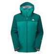 Mountain Equipment Saltoro Women’s Jacket Outdoor Action Spruce/Deep Teal - Front