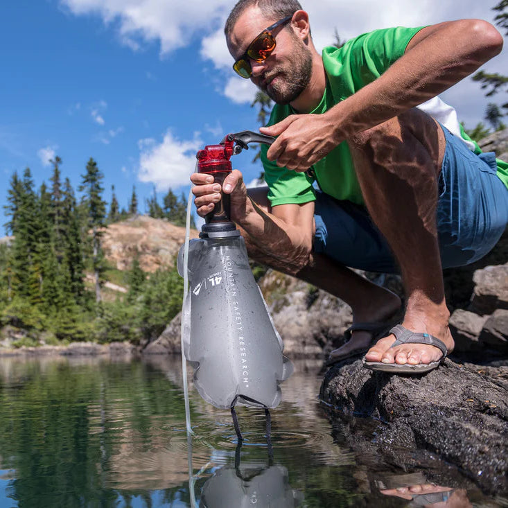 MSR 6L DromLite Bag Ooutdoor Action- In Use