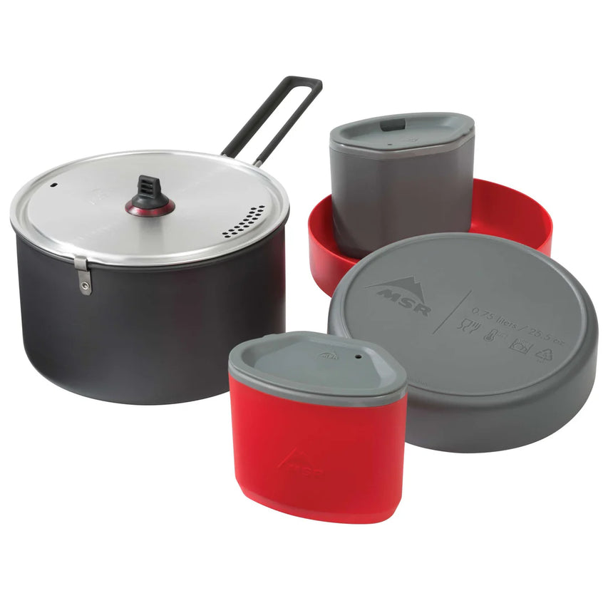 MSR Alpinist™ 2 Cook Set Outdoor Action- product preview