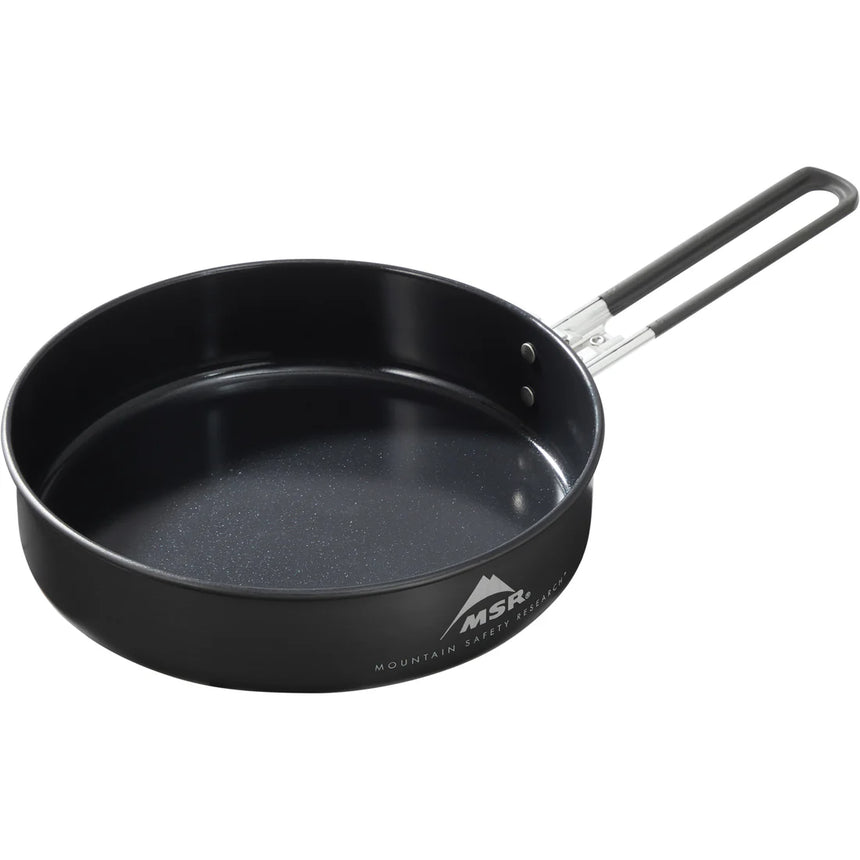 MSR Ceramic Skillet Outdoor Action- Top view