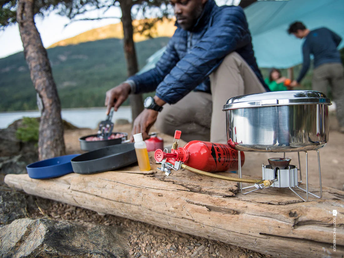MSR Dragonfly Stove Outdoor Action- Product in use