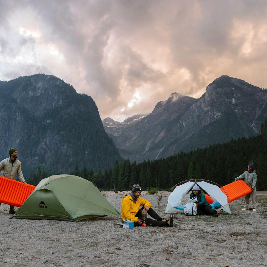 MSR Elixir™ 3-Person Backpacking Tent Outdoor Action- Summer Backpacking 2