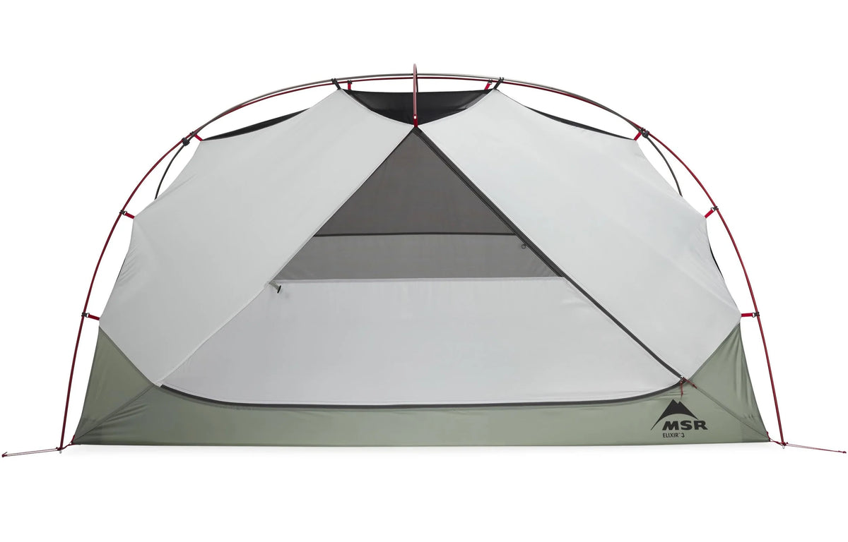 MSR Elixir™ 3-Person Backpacking Tent Outdoor Action- Tent Body Profile