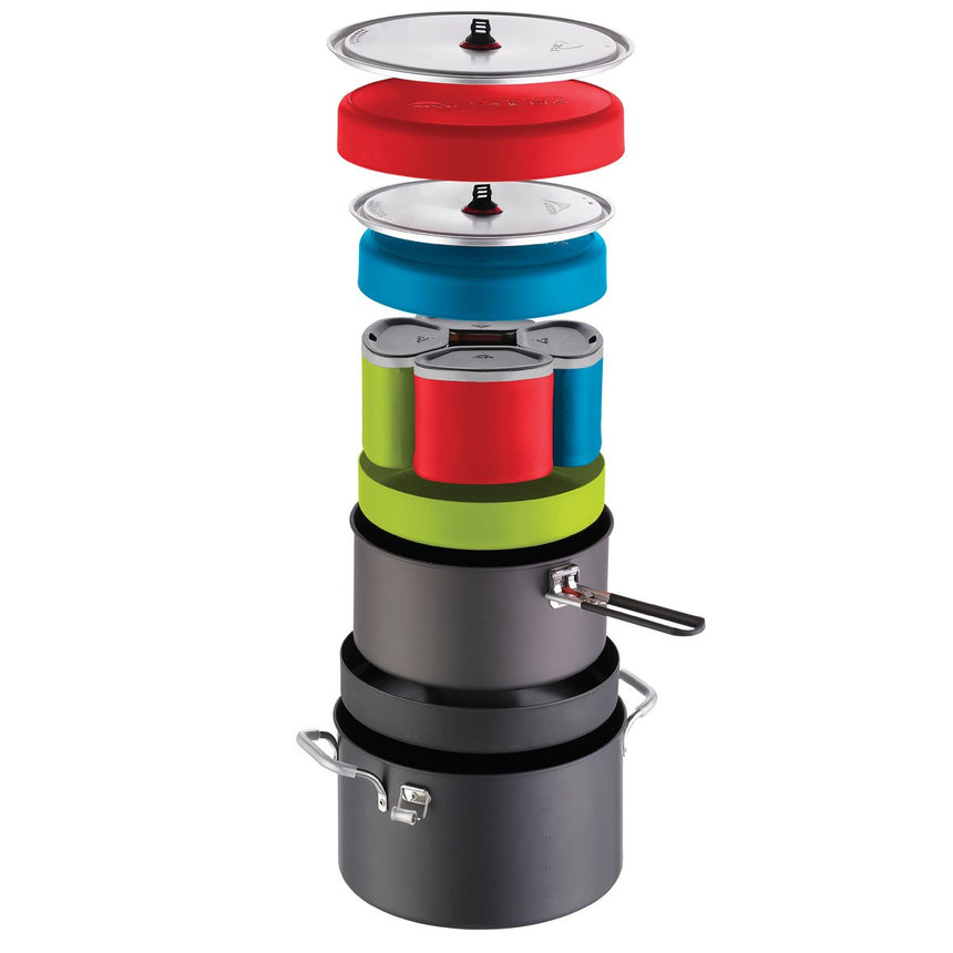 MSR Flex 4 Cooking System Outdoor Action- Nesting Detail