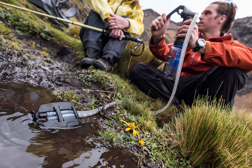 MSR Guardian™ Purifier Outdoor Action- Product in Use