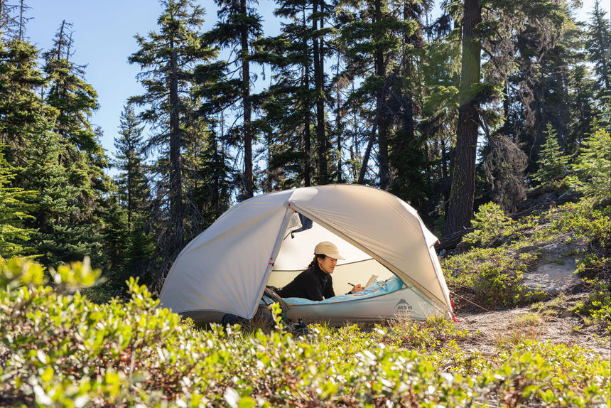MSR Hubba Hubba™ LT 1-Person Backpacking Tent Outdoor Action- Livability