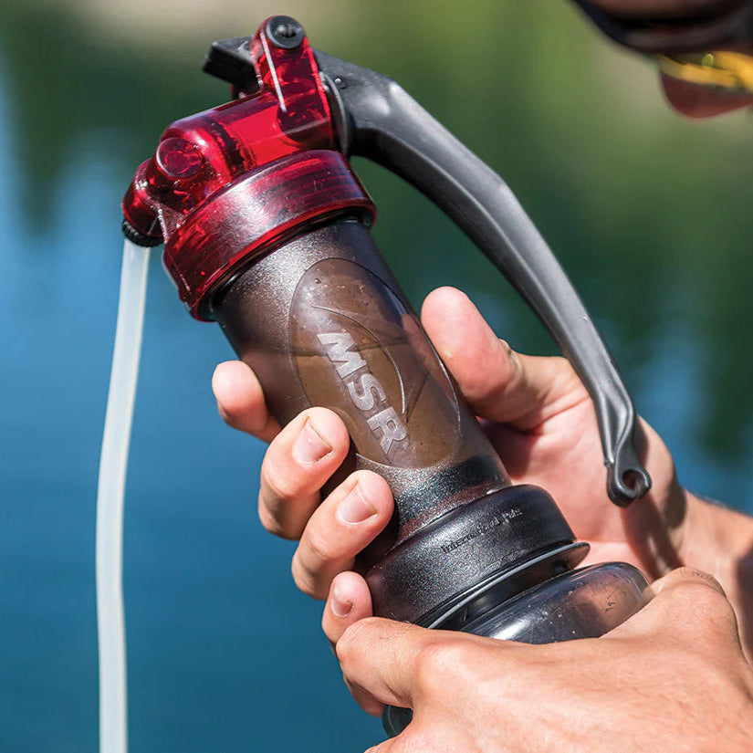 MSR MiniWorks EX Microfilter Outdoor Action - Product In use (2)