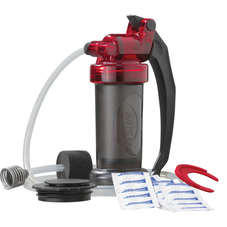 MSR MiniWorks EX Water Purifier System Outdoor Action- Product Preview