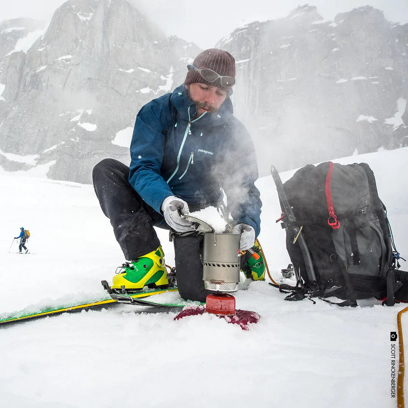 MSR Reactor Stove System Outdoor Action- Product in use