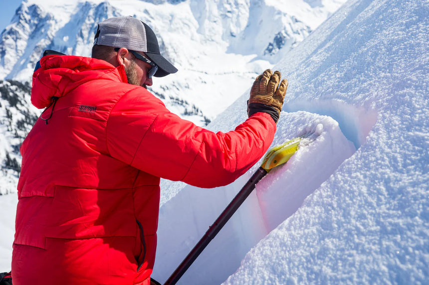 MSR Responder™ Snow Science & Rescue Shovel Outdoor Action- product in use