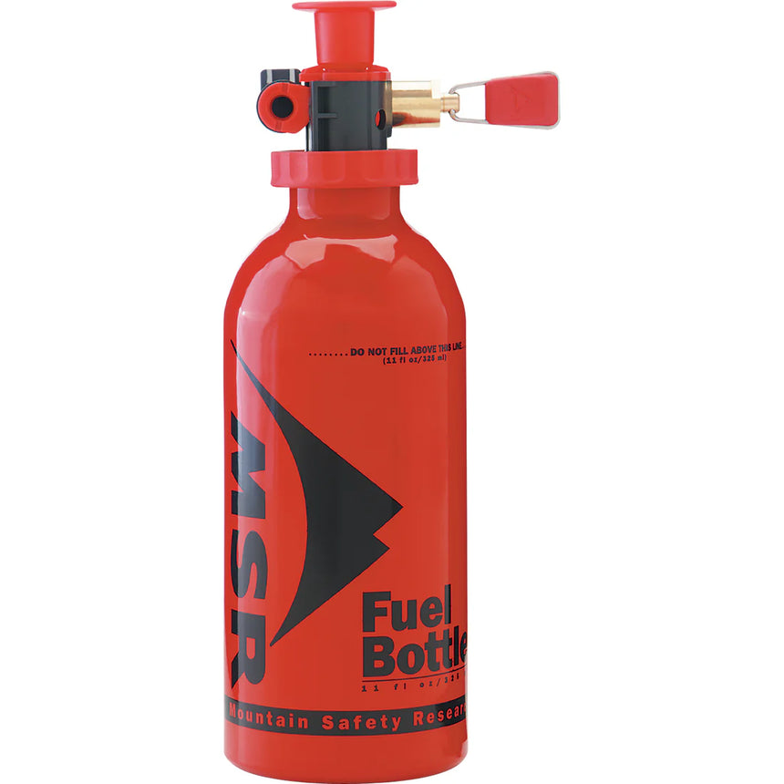 MSR Standard Fuel Pump Outdoor Action- in bottle