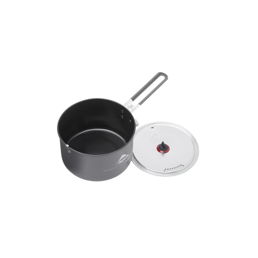 MSR WindBurner® Stove System Combo Outdoor Action- 2.5 L Sauce Pot w/ Fusion Ceramic Nonstick Surface