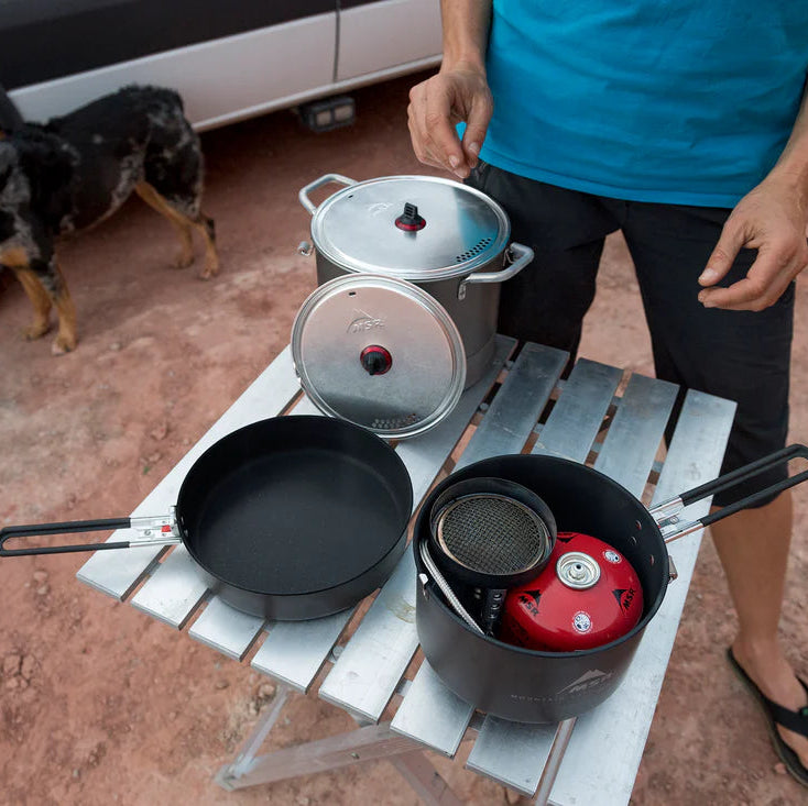 MSR WindBurner® Stove System Combo Outdoor Action- Outdoor Adventure