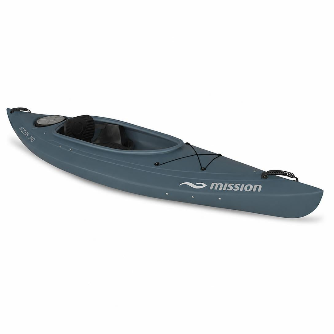 Mission Access 280 Kayak Rainforest Green - Front Angle