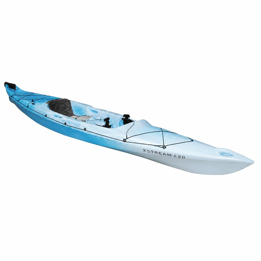 Mission Glide 420 Kayak Arctic - Front Angle